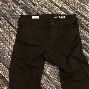 Gap 1969 Black Legging Jean